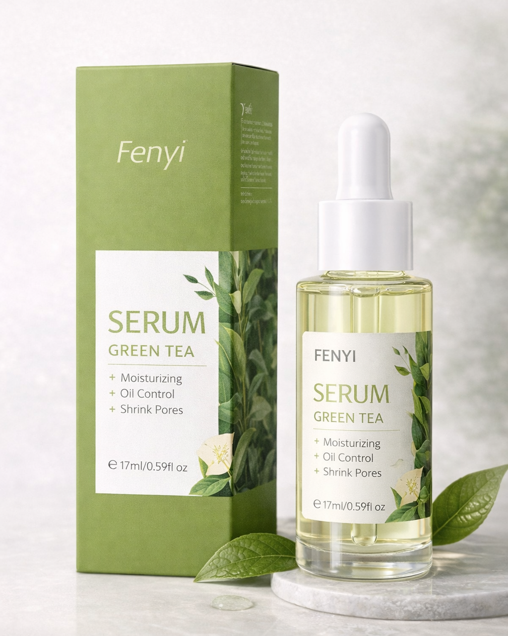 Green Tea Balancing Serum – Hydration & Oil Control (0.57 fl oz)