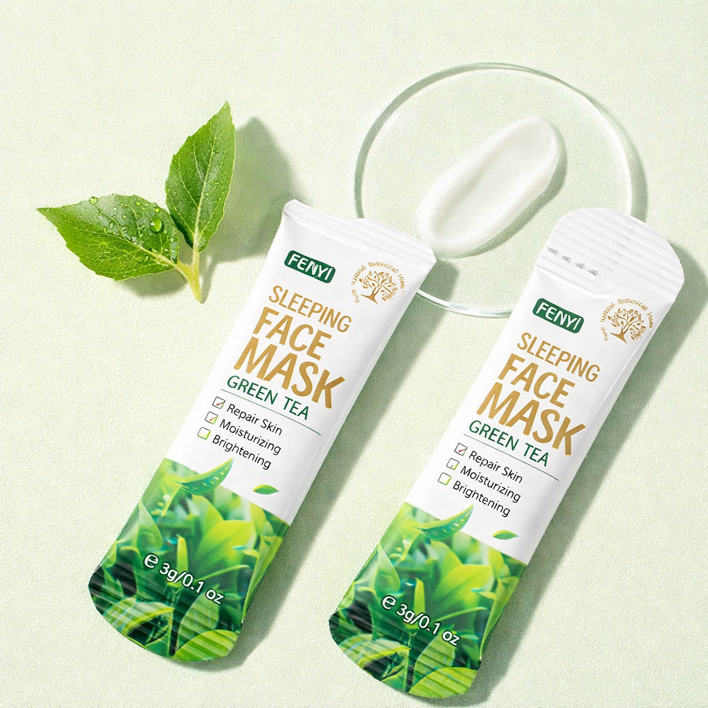 Green Tea Sleeping Face Mask – Overnight Hydration (0.11 oz)