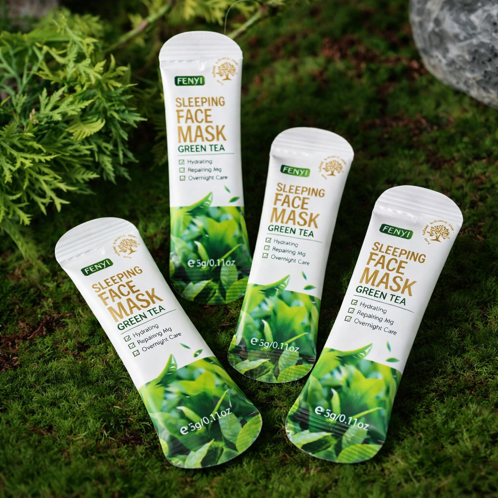 Green Tea Sleeping Face Mask – Overnight Hydration (0.11 oz)